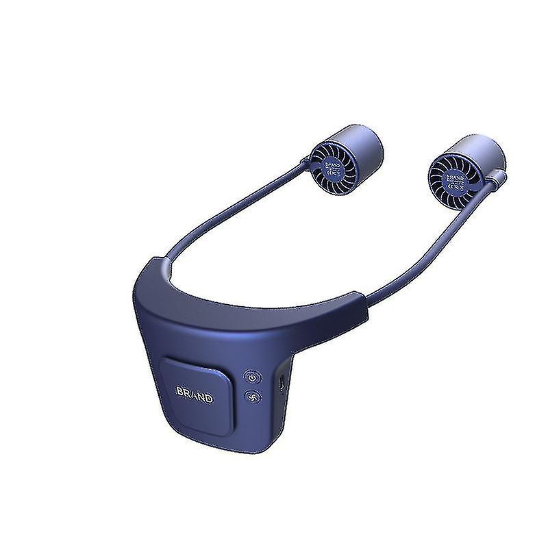 Ventola per il collo, ventola per il collo sospesa, ventola di raffreddamento portatile anteriore e posteriore di ricarica USB silenziosa