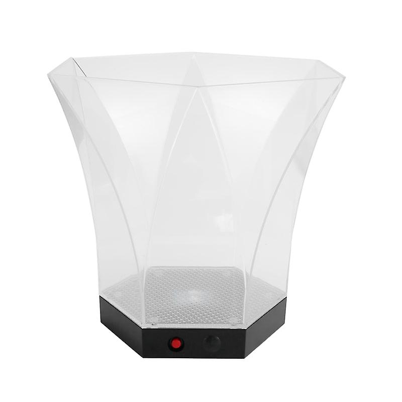 5L Large Capacity Polygonal Colorful Ice Bucket Bar Nightclub Light Up Champagne Whiskey Beer Bucket Bars