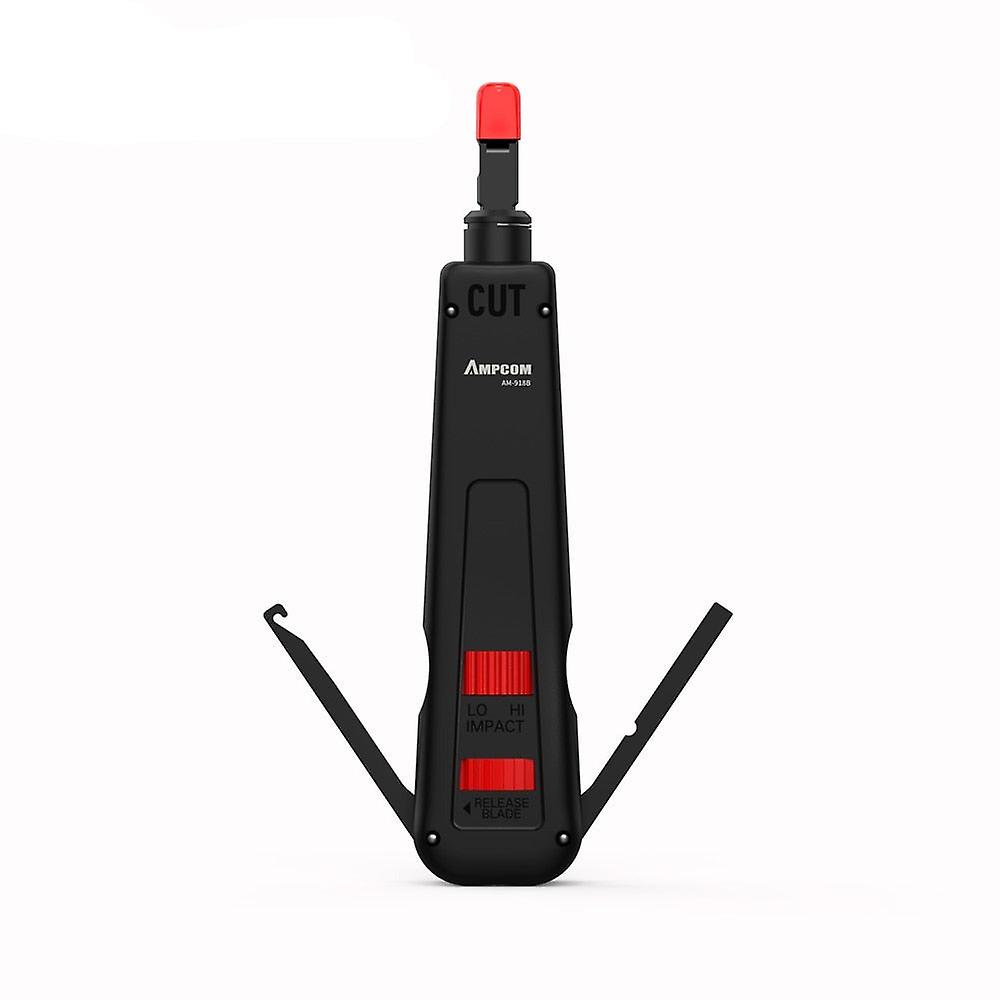 Punch Down Tool,  Multi-function Network Cable Tool With Two Blades Telephone Impact Terminal Insertion Tools