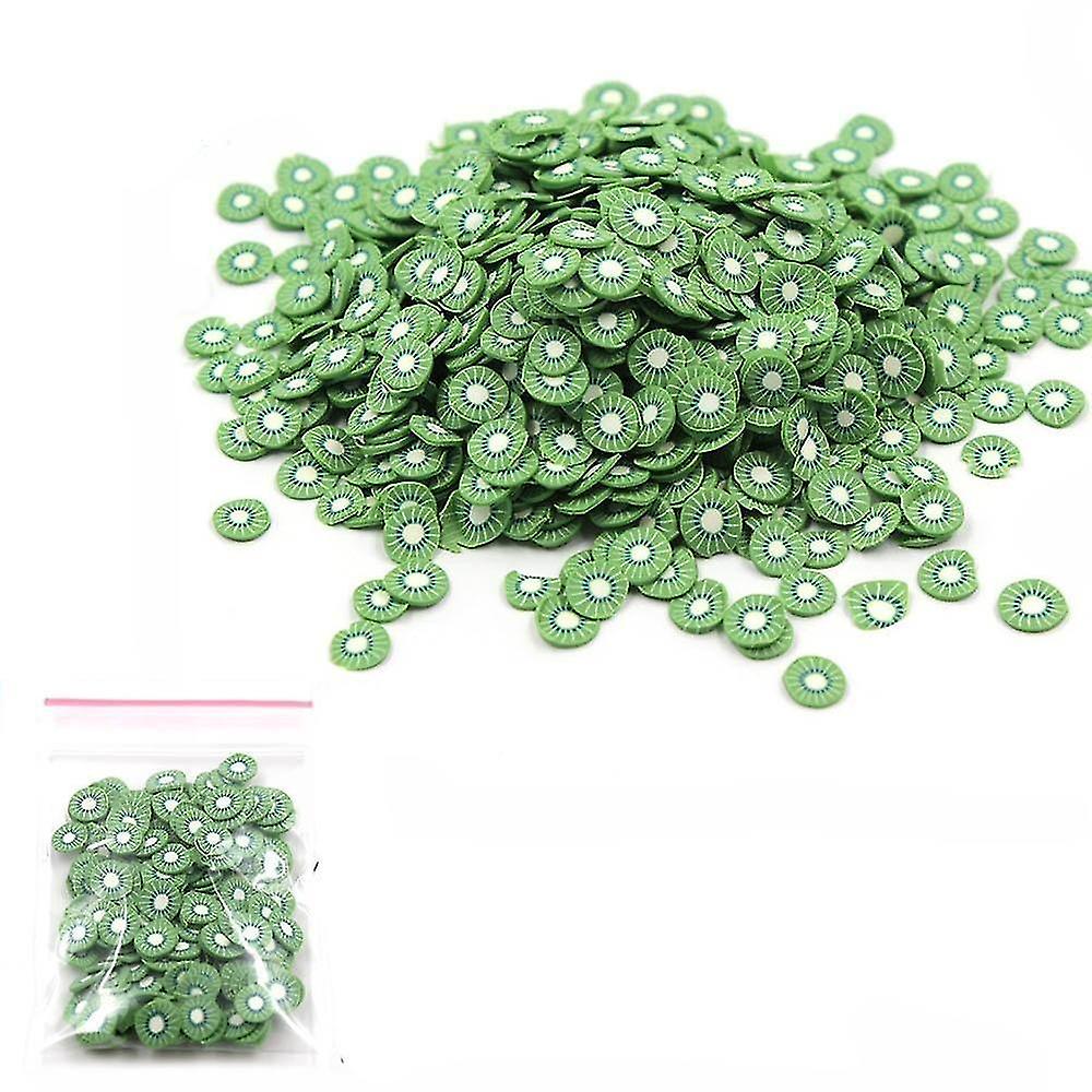 L Fruit Slices Slime Charms Filler Addition Kit Toy