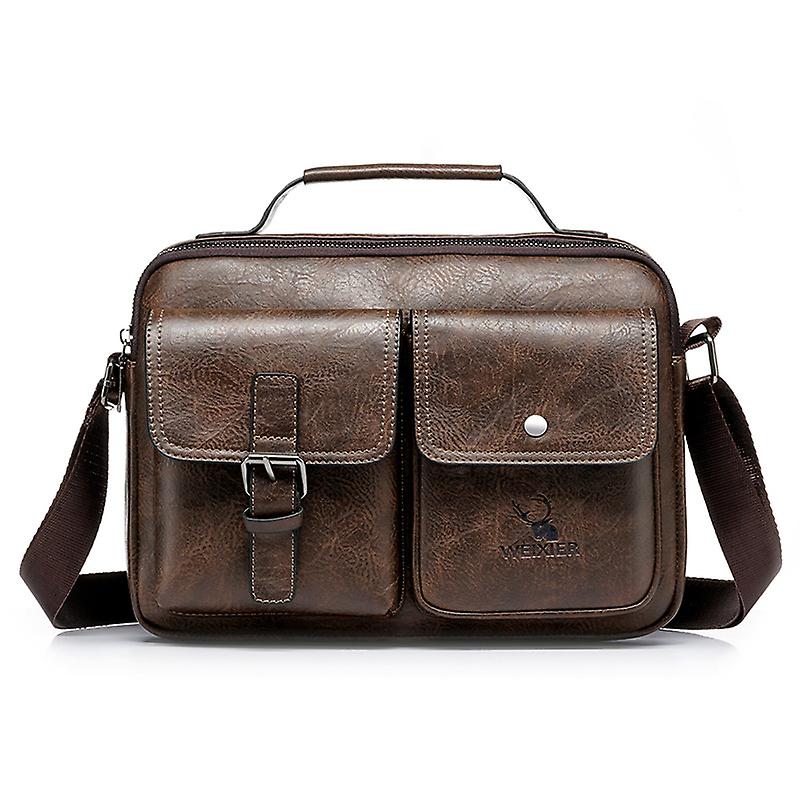 תיק עור פו תיק יד לגברים תיק שליח וינטאג 'תיקי כתף גברים תיק תיק תיק מזדמן תיקי יד לגברים