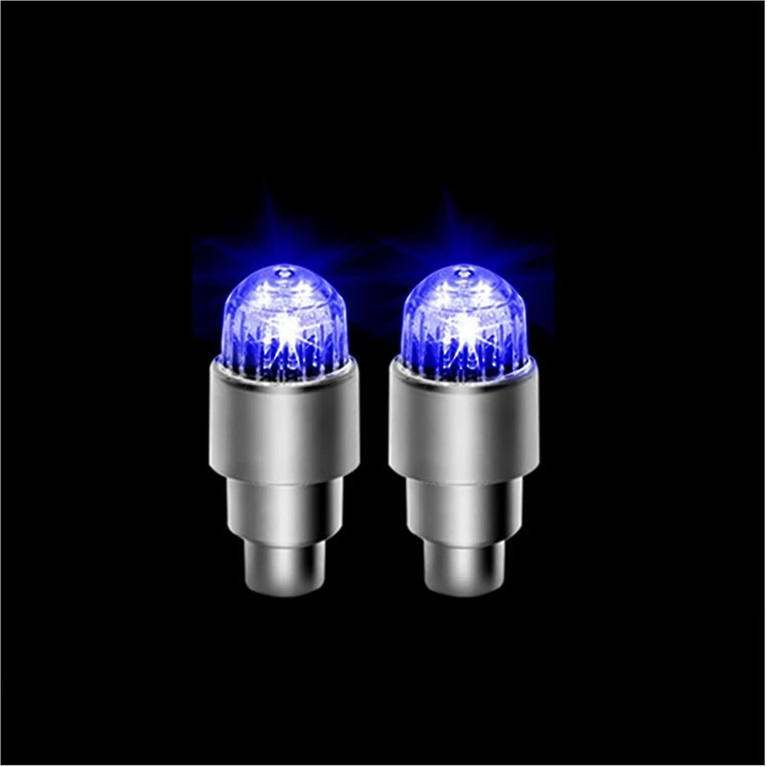 כובע שסתום צמיג לד מכסה שסתום צמיגים זוהר גלגל רכזת אורות גלגל קישוט רכב אורות led כובעי פטמה תואמים לאביזרי רכב