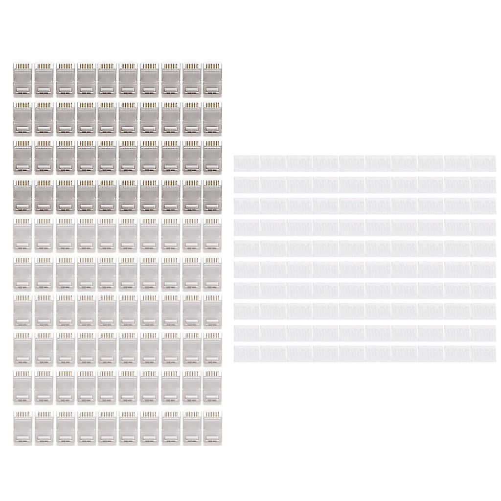 RJ45 Network Connector CAT6 Modular Plugs Shielded Version With Loading Bar