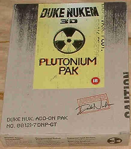 Duke Nukem 3D Plutonium Pak (Add on) (PC) - New & Sealed