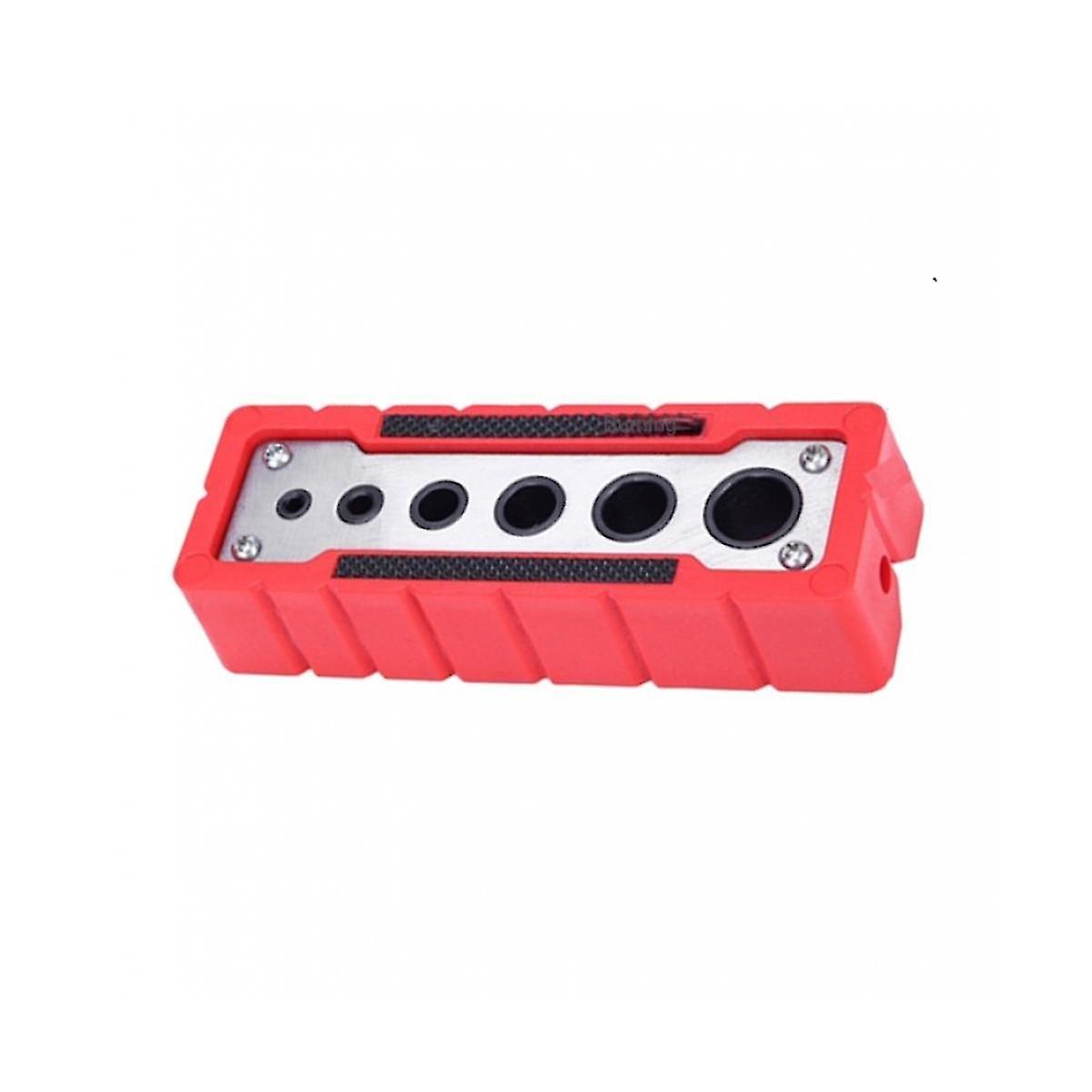 6-in-1 Pocket Punch Locator 2mm-12mm Self-centering Vertical Drilling Guide Hole Locator Puncher Wo