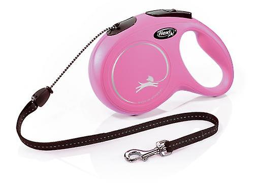Flexi Nouvelle laisse classique Cordon rose