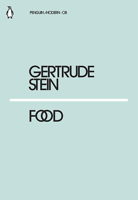 Food - Gertrude Stein - Paperback - English Book - Poetry by individual poets