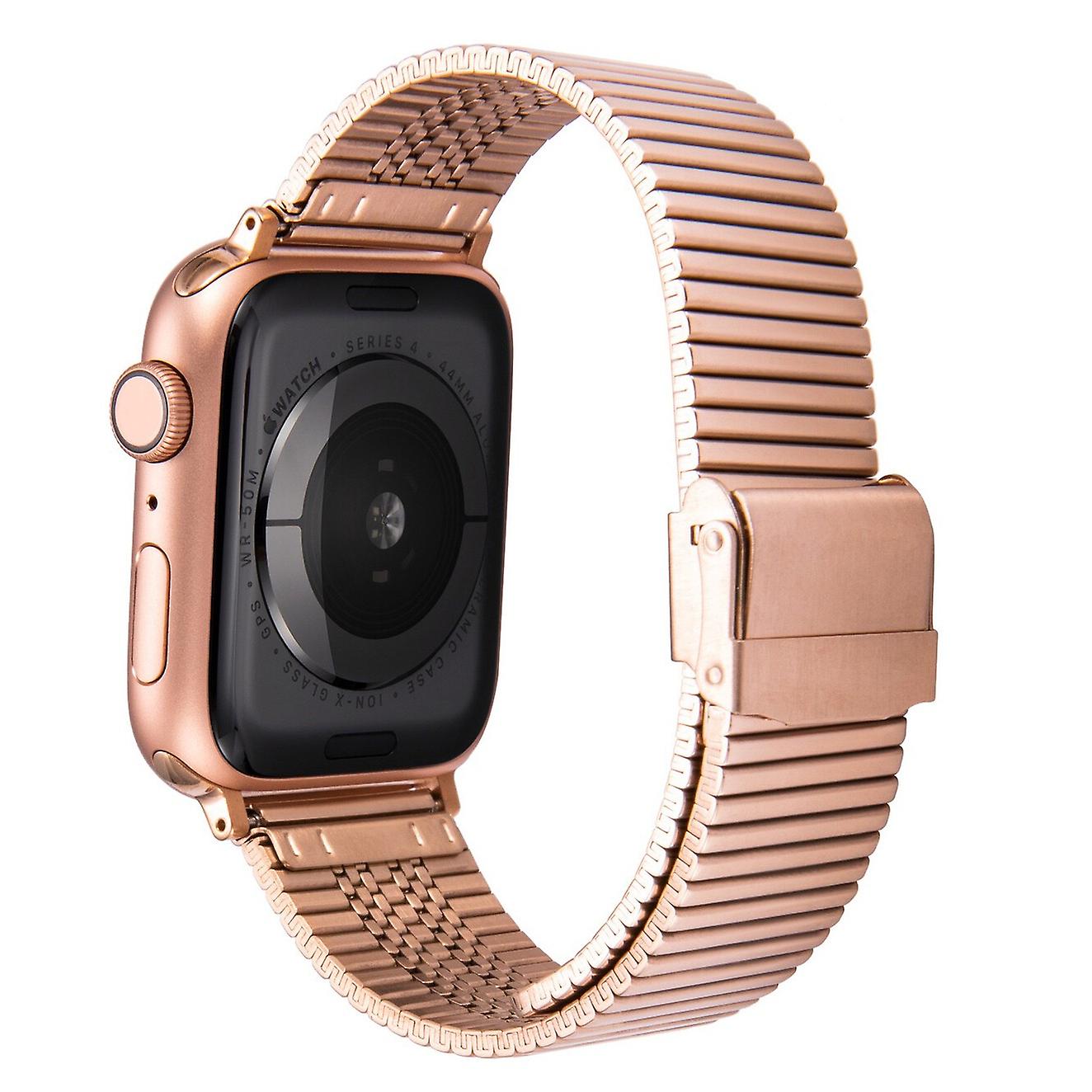 Buckle Design Smart Watch Strap for Apple Watch Series 9/8/7/6/SE (2023)/SE(2022) 40mm/3/2/1 38mm