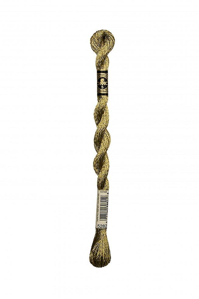 DMC Metallic Perle Thread Gold - 25 Metres - each