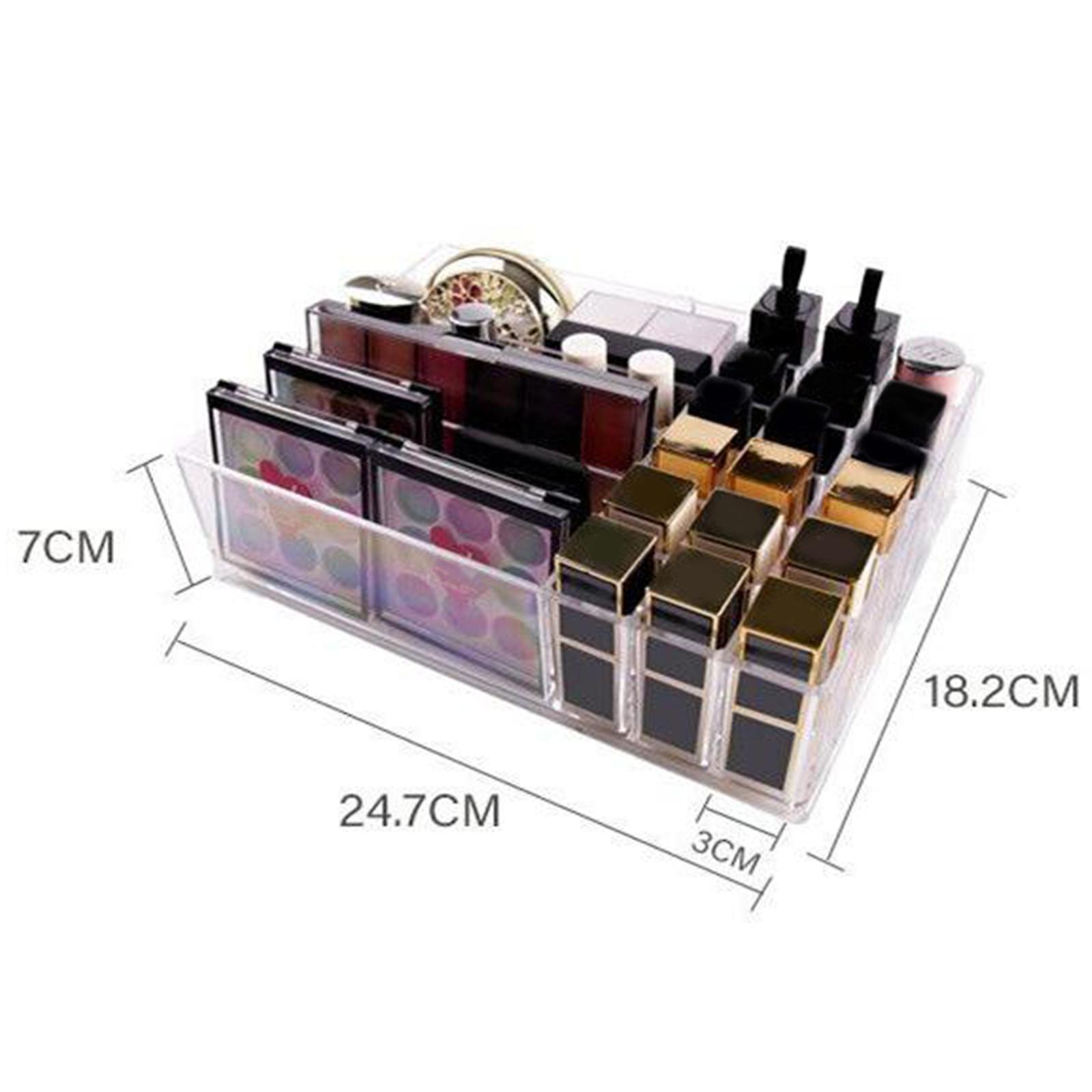 Boîte De Rangement Transparente Pour Palettes De Fard à Paupières - Organisateur Maquillage Anti-rayures