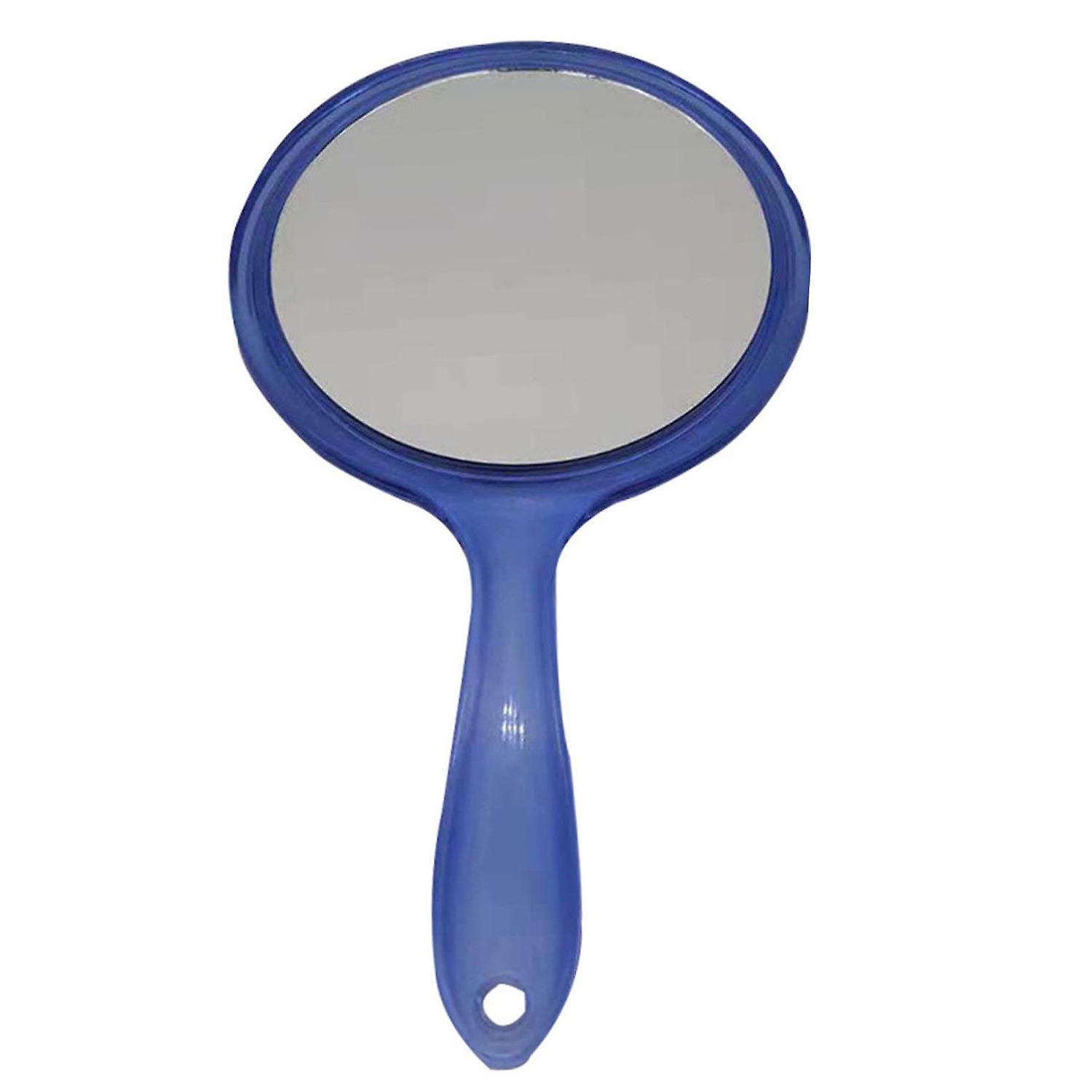 Makeup Mirror Clear Image Comfortable Grip Good Reflection Cosmetics Burr Free Double-Sided Handheld