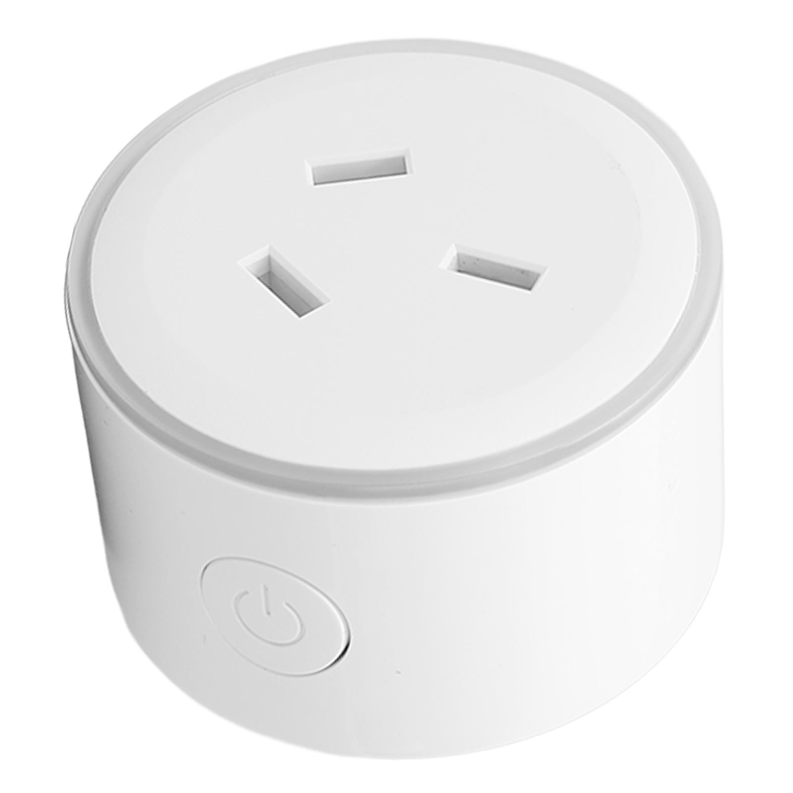 Smart Socket ABS Shell Timing Remote Control LED Smart WiFi Plug for Home AU Plug 100 to 240V