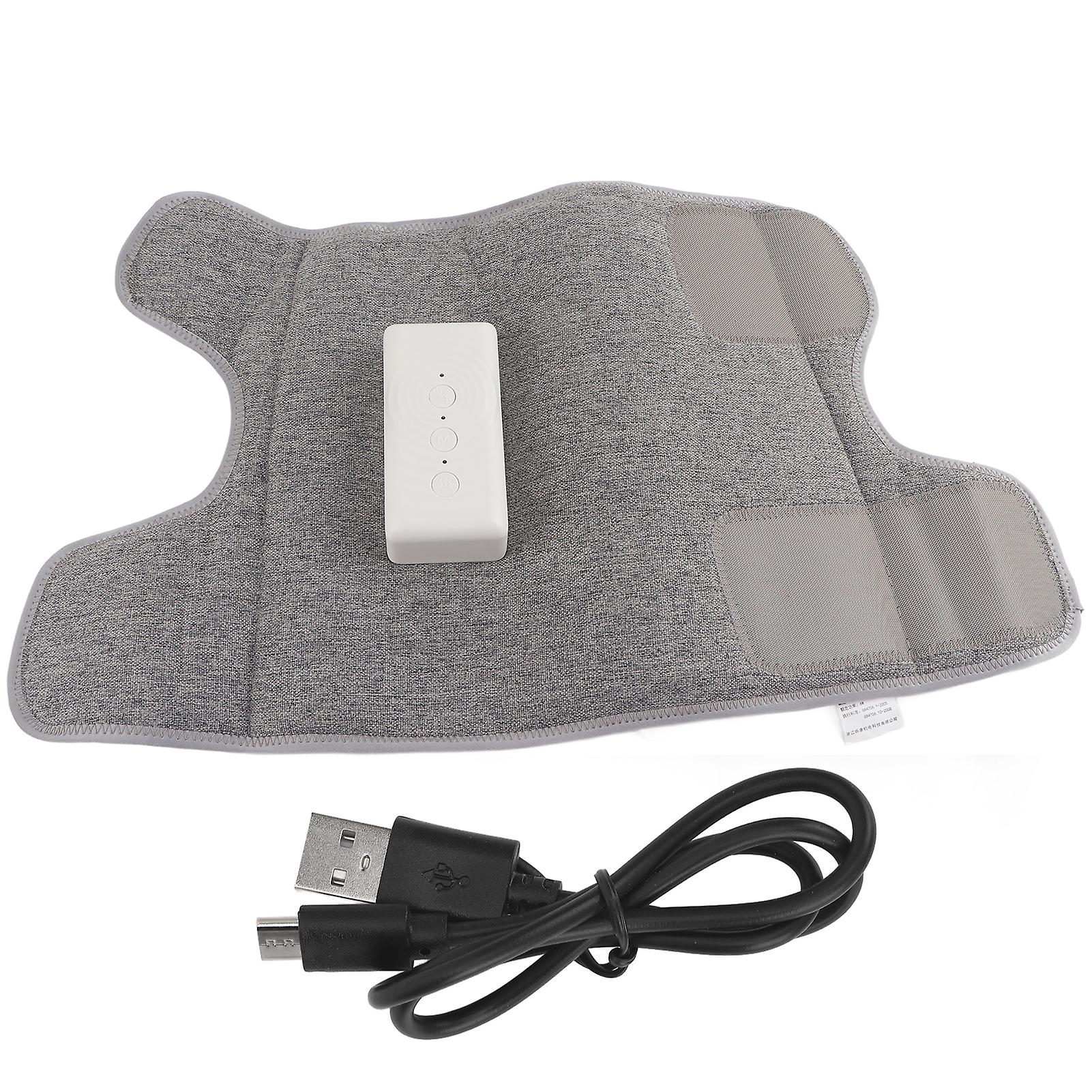 Calf Massager Rechargeable Fully Wrapped Heating Progressive Pressure Design Leg Compression Massager with Hook and Loop