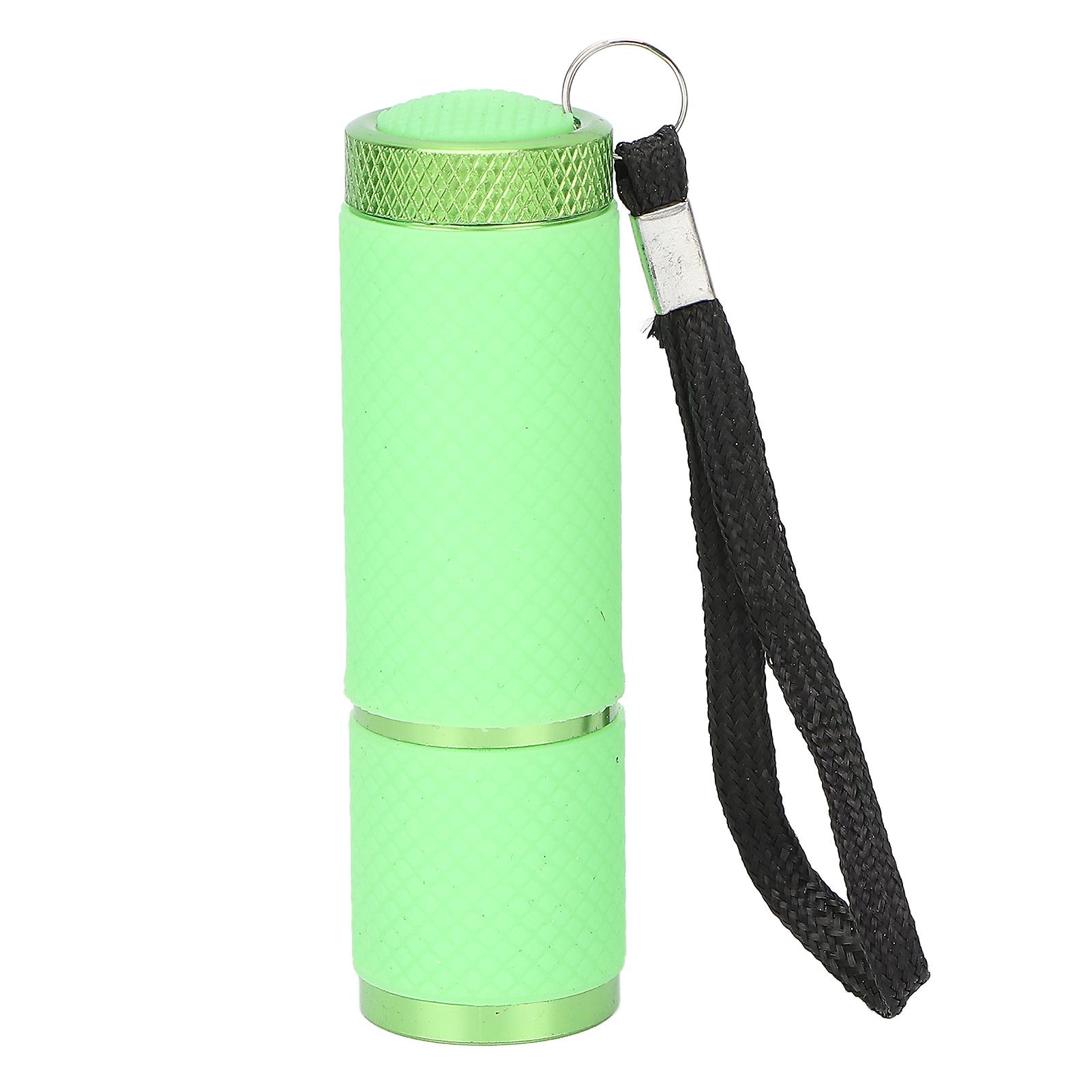 Portable LED flashlight for rhinestone fixing, ideal for home or salon