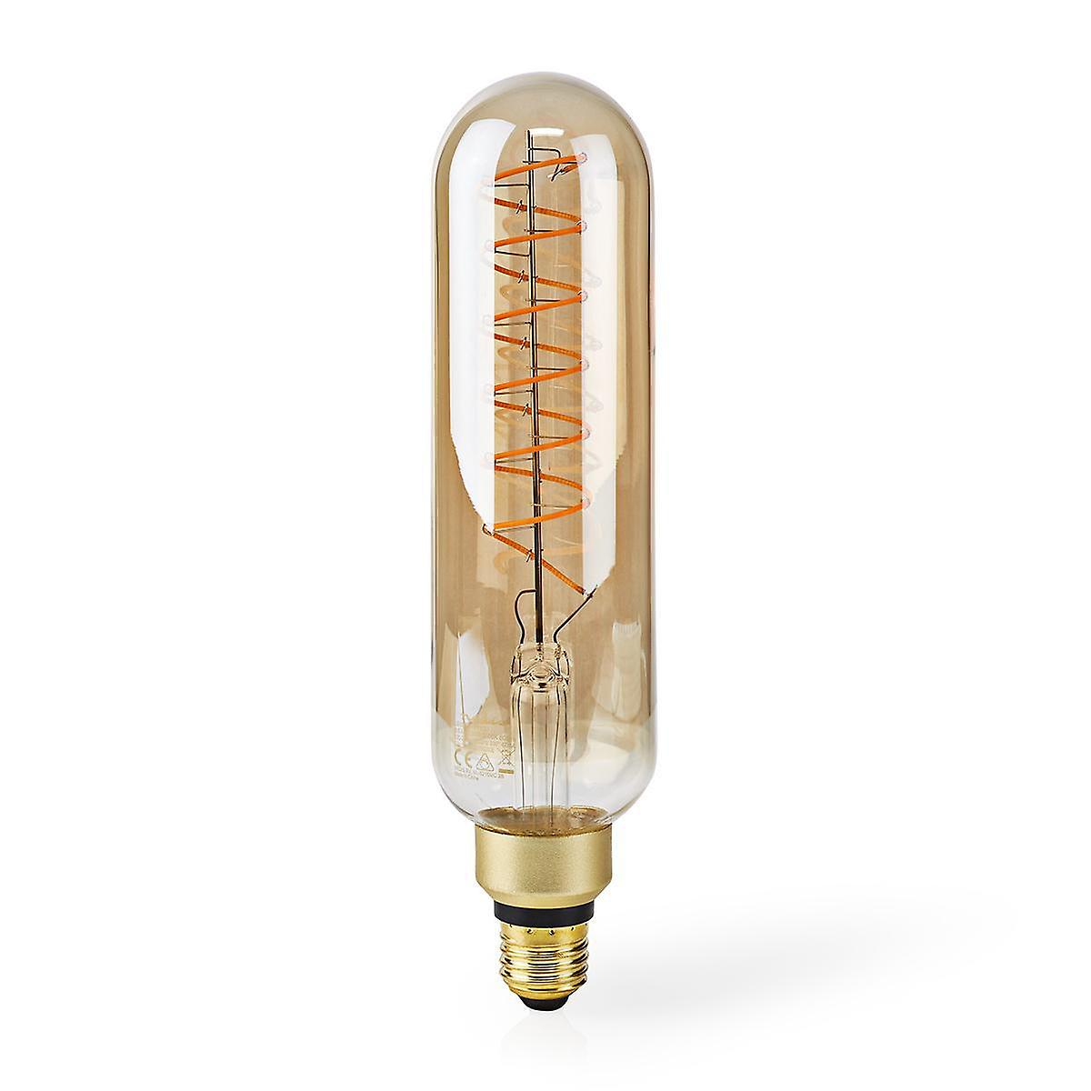 LED Bulb E27 | T65 | 8.5 W | 600 lm | 2000 K | Dimmable | With gold finish | Retro style | 1 pc.