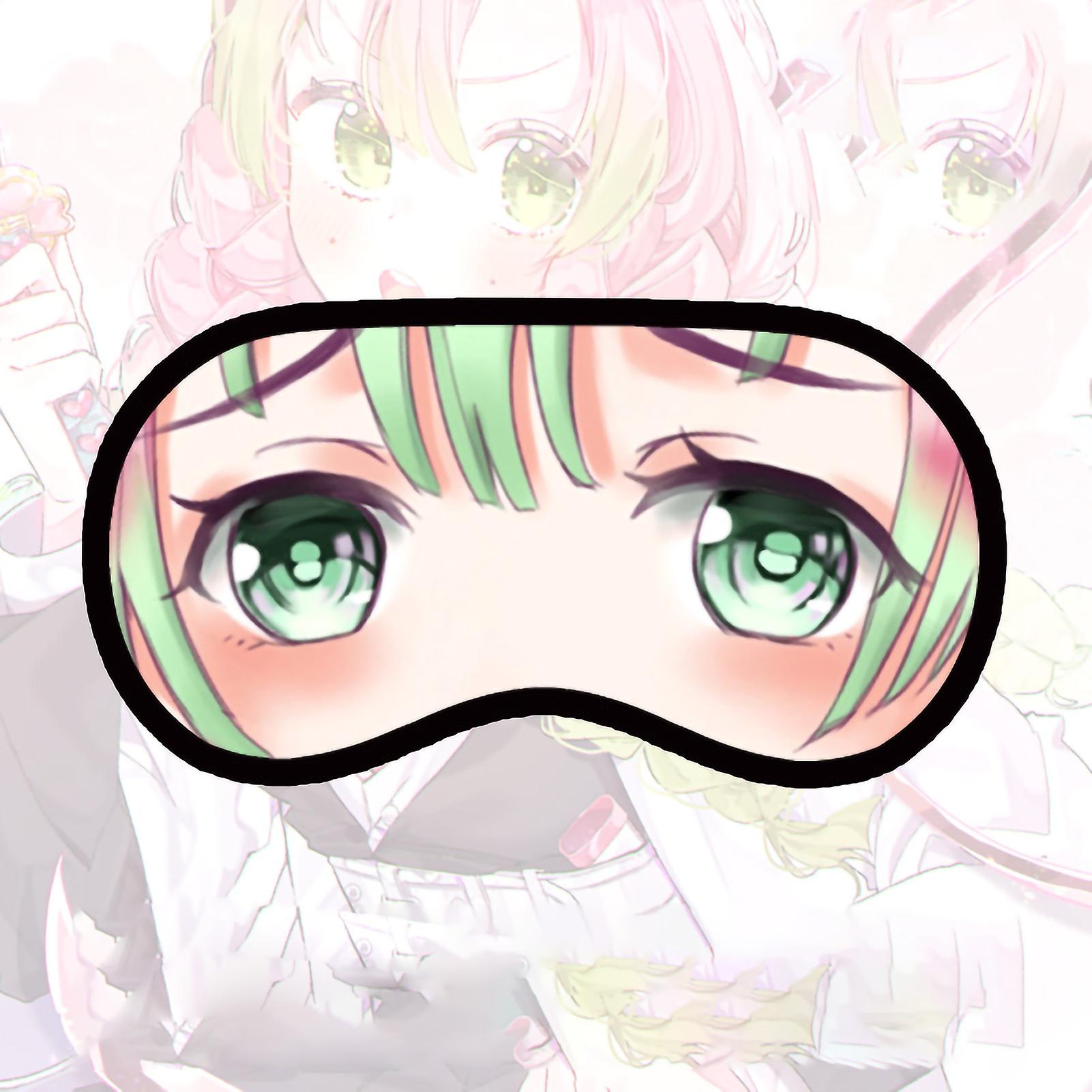 Cold Compress Eye Pad Relief Fatigue Light Blocking Cute Cartoon Patterns Reusable Eye Patch for Sleeping