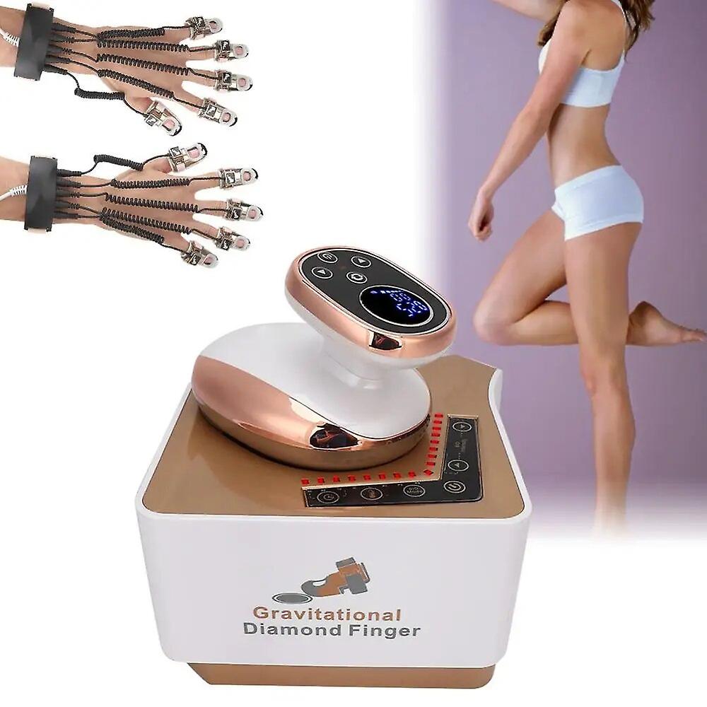 Ems Rf Beauty Improve Wrinkles Red Light Anti-aging Body Acupressure Massage Scraping Facial Treatment Instrument New