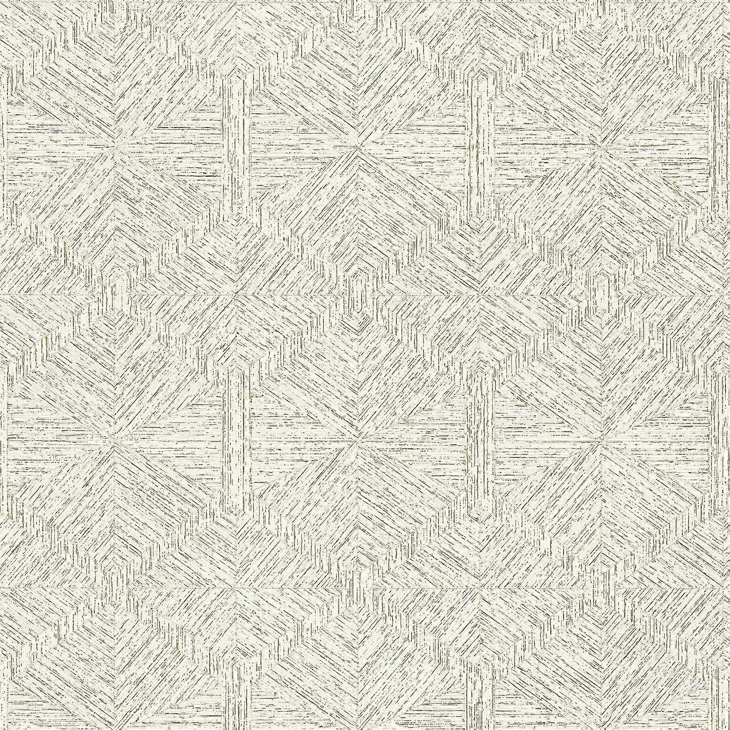 Grafik Tapete Profhome 386903-GU heißgeprägte Vliestapete strukturiert mit metallischen Akzenten glänzend elfenbein perl-weiß gold 5,33 m2