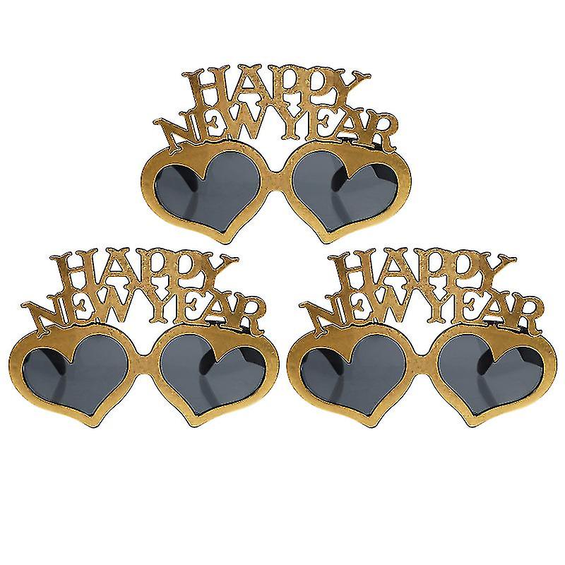3pcs New Year Party Glasses