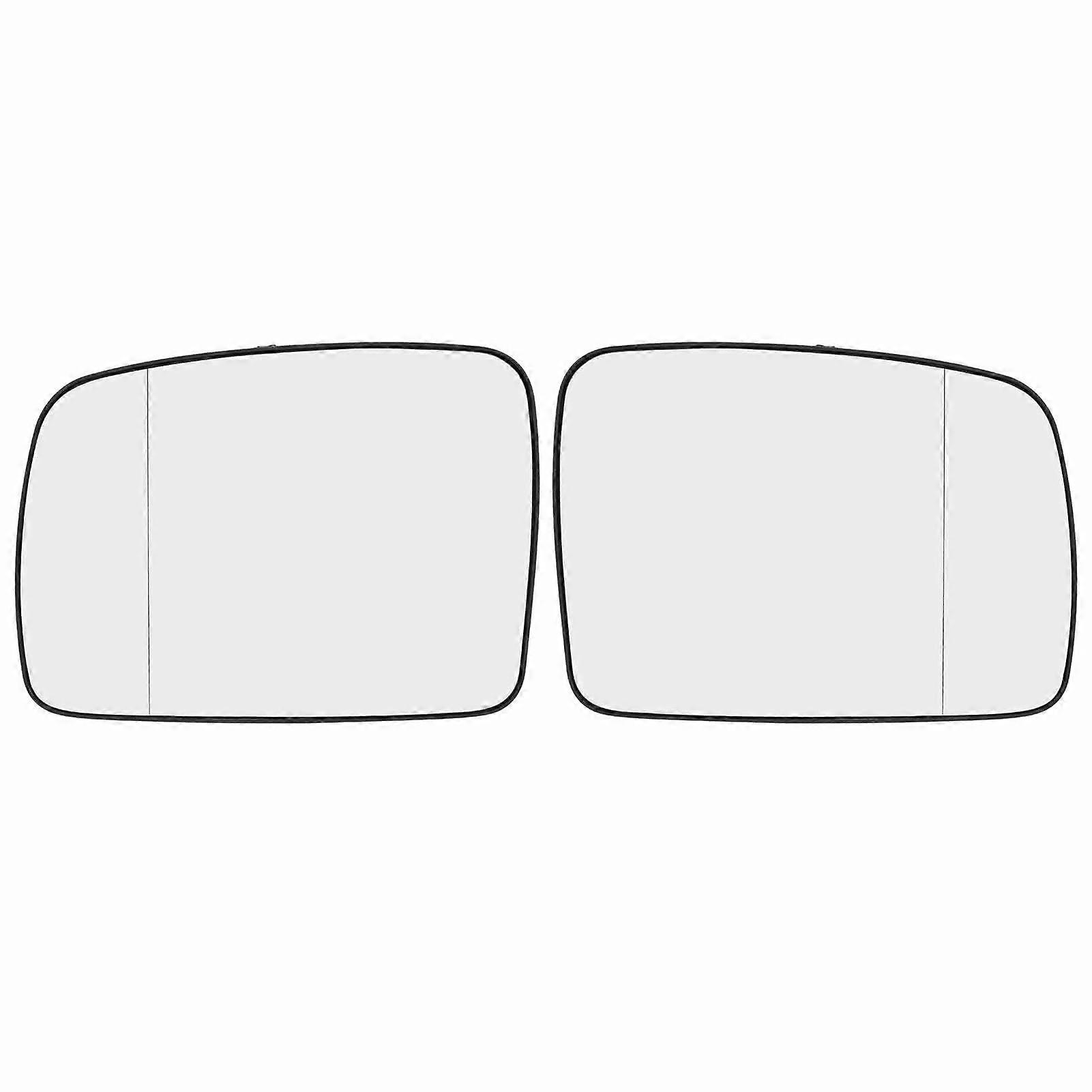 1 Pair Heated Wing Mirror Glass Fog Removal Rear View Mirror Glass Assembly Replacement For Discovery 3 2004 To 2009