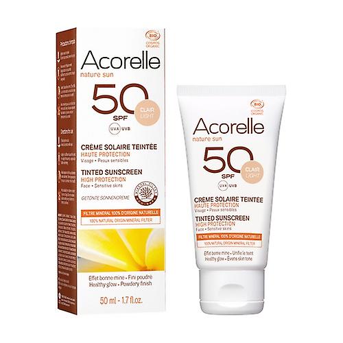Color Light Facial Cream SPF50 50 ml of cream