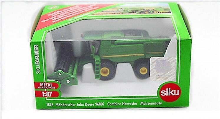 Exquisite alloy 1876 harvester model,1:87 sliding farm harvester toy,high-quality model toy, Toy Cars