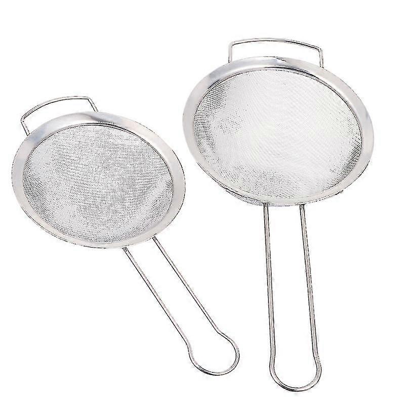 2pcs Kitchen utensils,  Flour Sifting Strainer