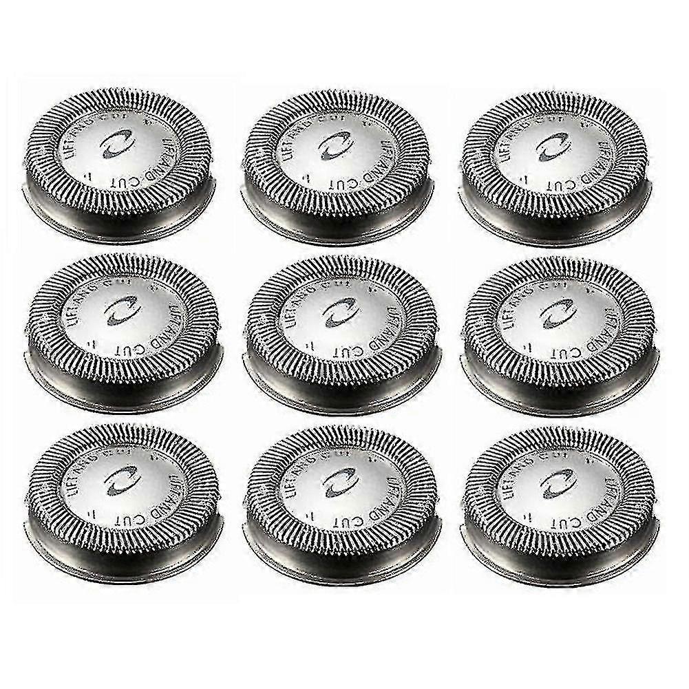 9 Pcs Replacement Head For Hq3 Hq4 Hq55 Hq56 Hq6900 Hq6868 Hq5812 Hq6874 Blade