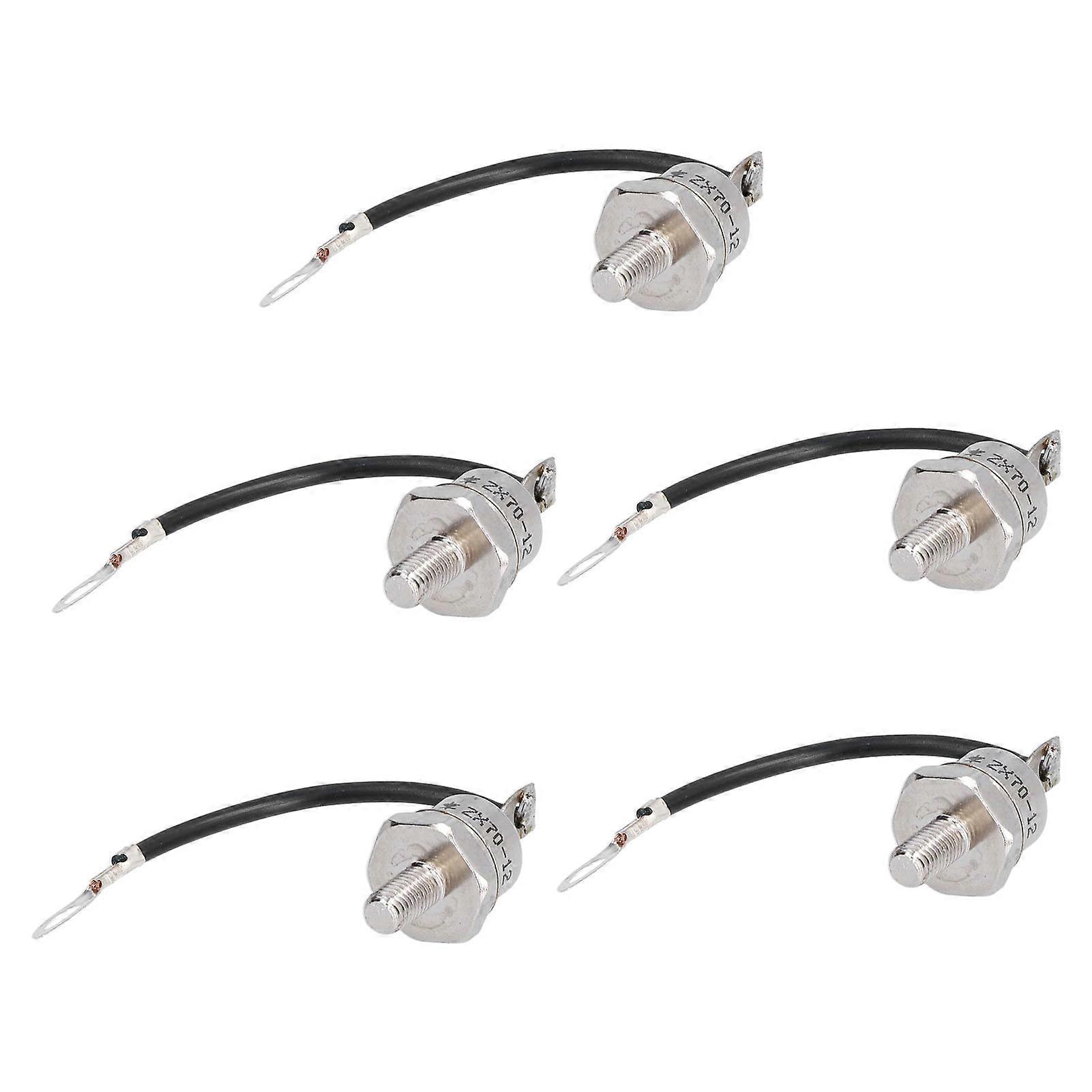 5 Pcs Rectifier Diode 1200V 70A Reverse Silicon Power Rectifier Diode with Black Wire ZX70?12
