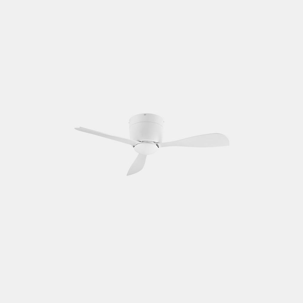 Bora 3 Blade 98.8cm Ceiling Fan with LED Light White Small