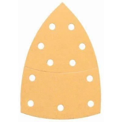 Bosch Accessories 2608607405 Multi-Purpose Sandpaper Hook-And-Loop-Backed, Punched Grit Size 180 (L X W) 102 Mm X 62.93 Mm 10 Pc(S)