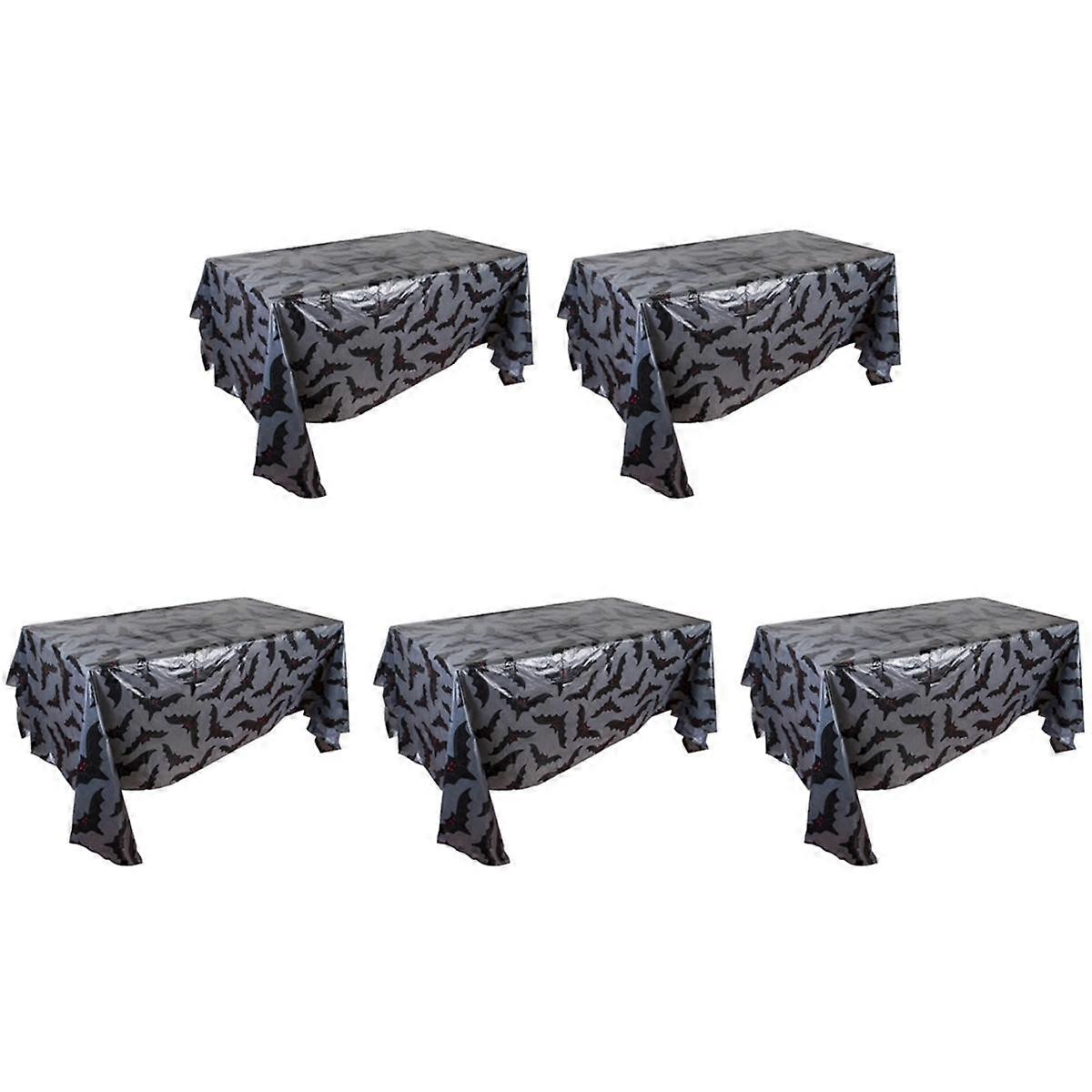 Halloween Placemat Ghost Table Runner Cobweb Tablecloth Gothic Tabletop Decor Home Decorations Kitchen Dining Decor A