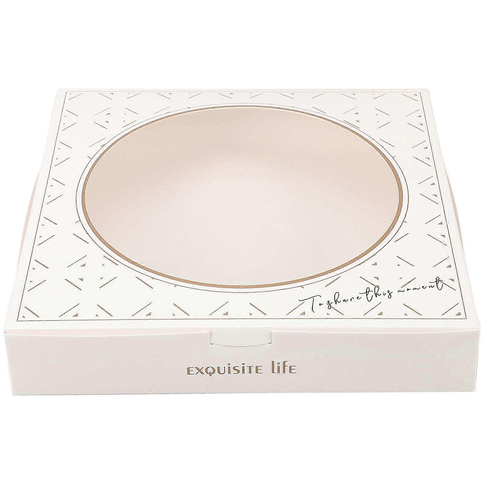 10pcs Pizza Box 6-7 Inch Pizza Take Out Container Take Out Container Wrapping Box