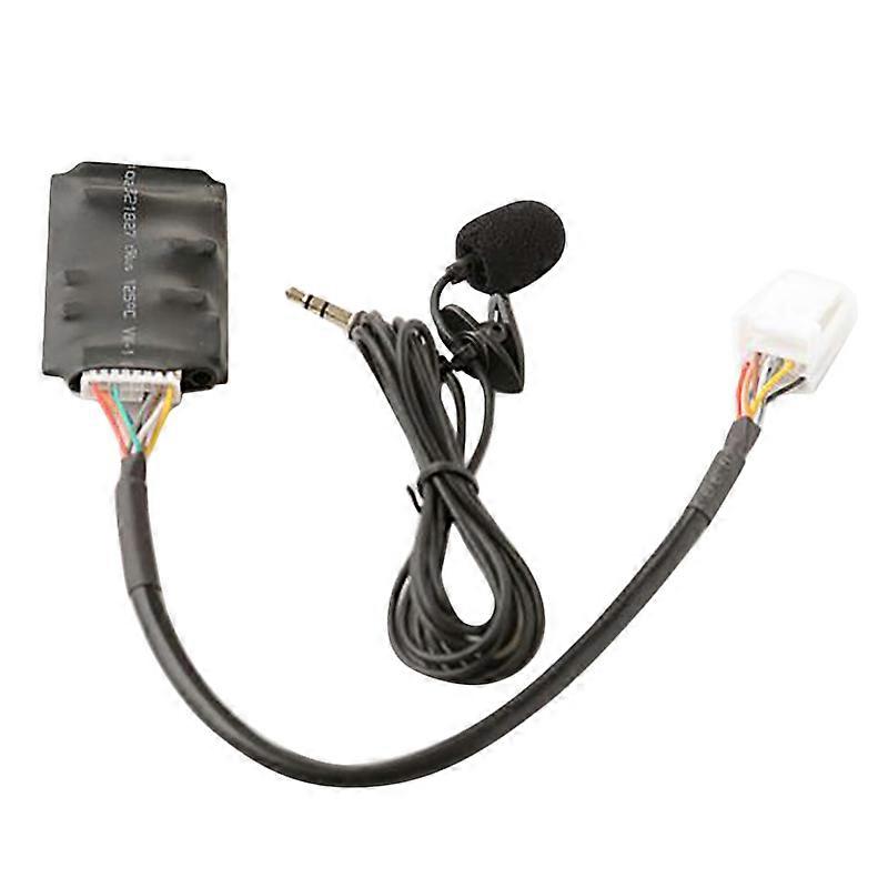 for Bluetooth AUX Adapter Handsfree Disc Box Harness with Microphone Bluetooth Connection Module
