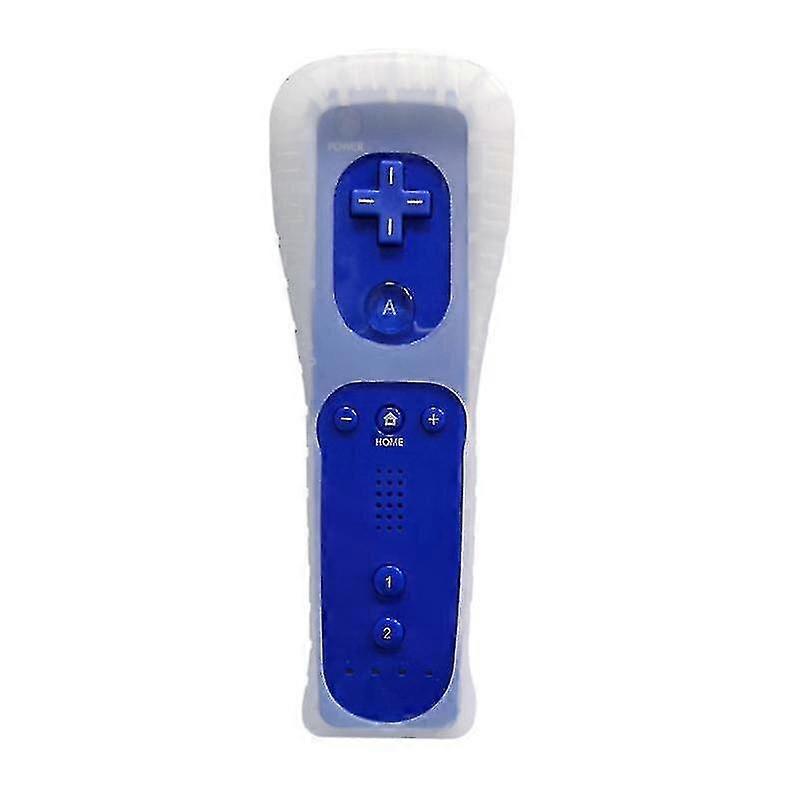 For Wii Remote Built-in Motion Plus Remote For Wii Controller Wii Remote-bend Blue