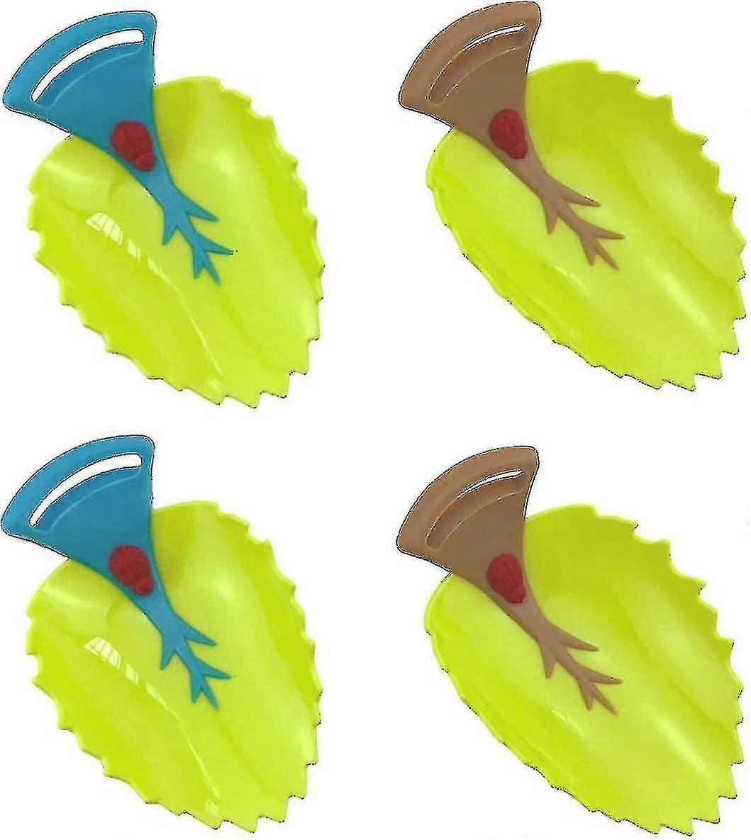Plastic Leaf Faucet Extender Bathroom Sink Handle Extender 4pcs