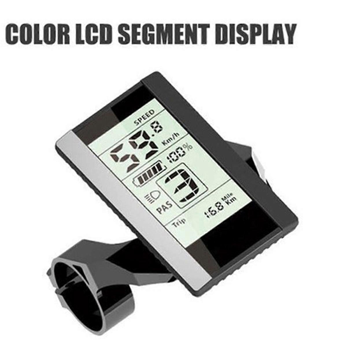 Black Ebike Display 800S for BBS01 BBS02 HD Midder Motor Package Includes 1 Display