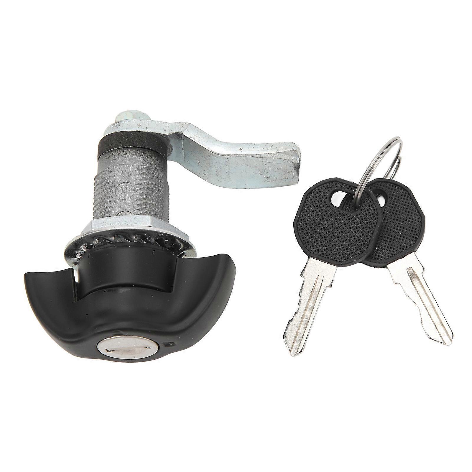 Cylinder Cam Lock with 2 Keys Safe Locking Tubular Cam Lock for RV Camping Car Cabinet Toolbox