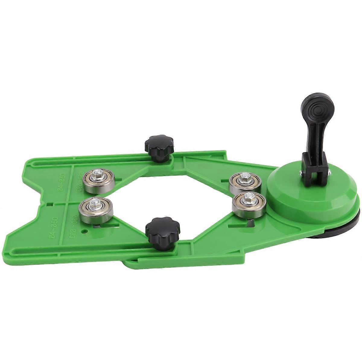 Diamond Hole Saw Kit 17PCS Drill Bits Sets with Double Suction Cups Guide Jig Fixture From 4mm-83mm