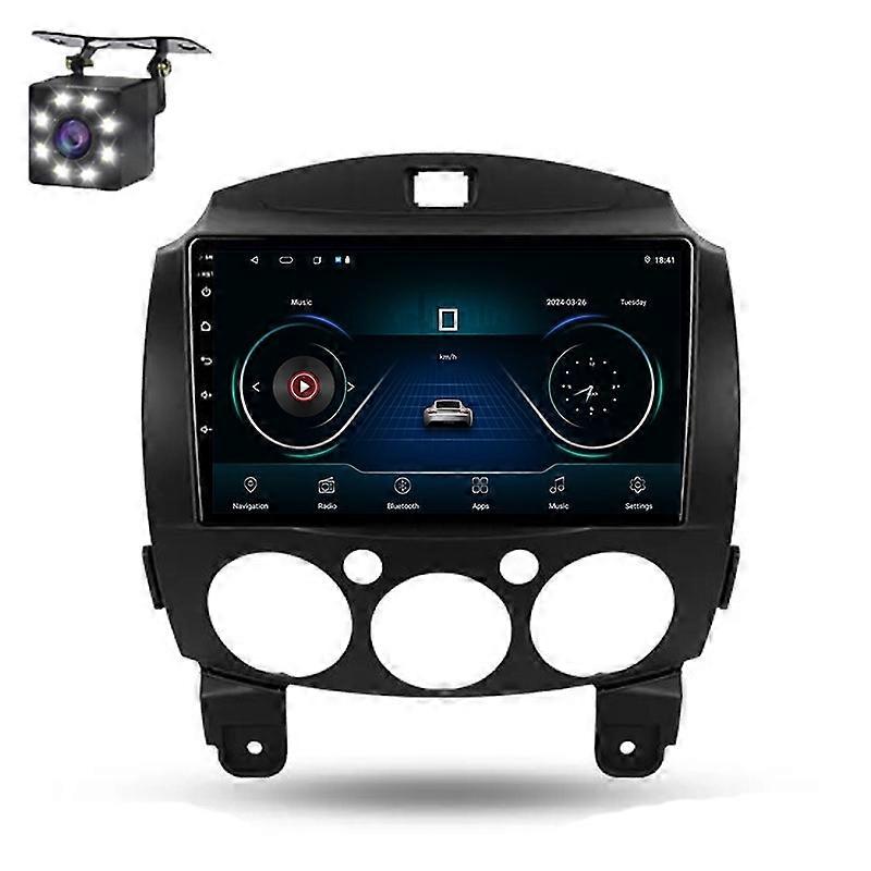 Car Radio Android For Mazda 2 DE 2007 - 2014 Auto Multimedia Player Stereo GPS
