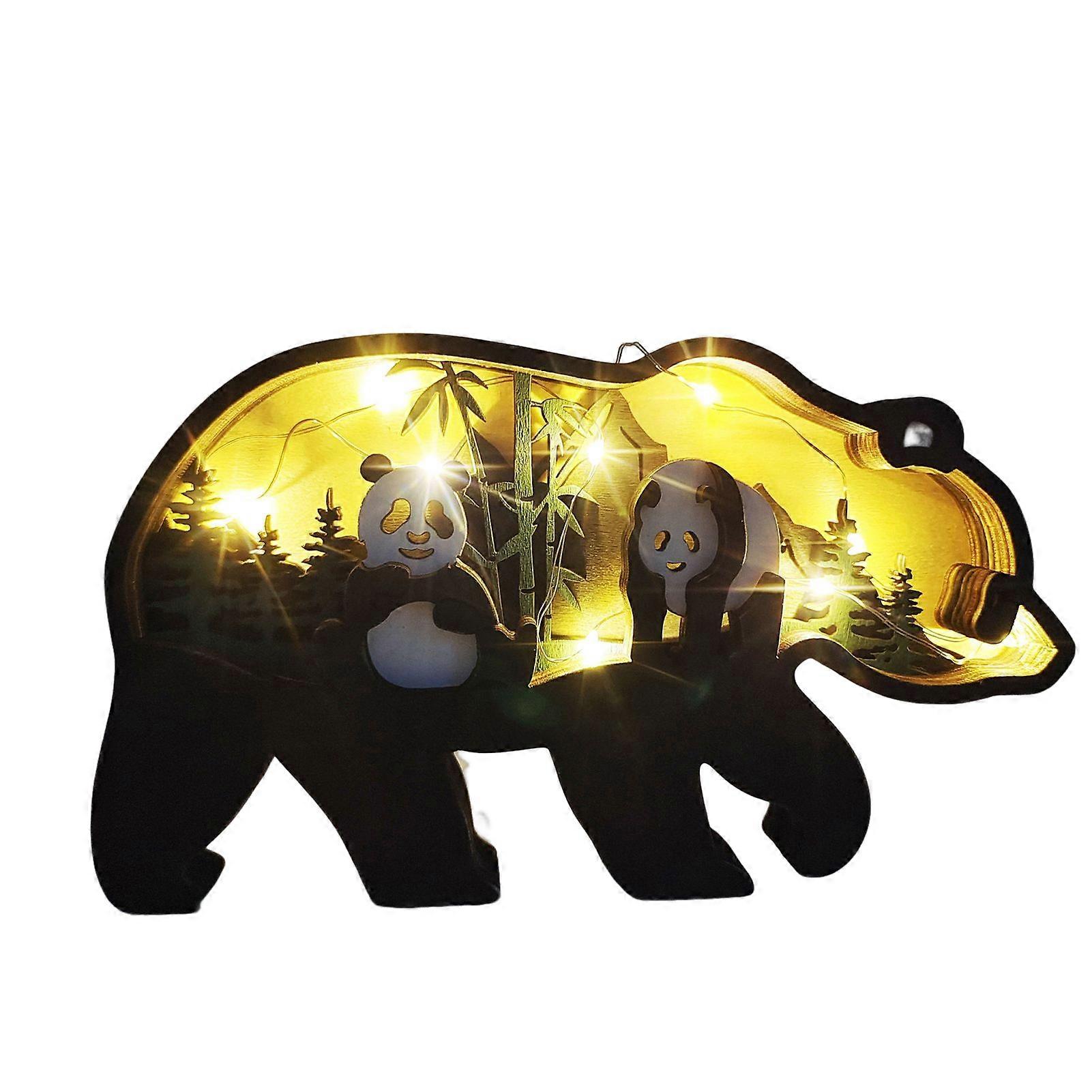 Wooden Animal Home Lights Multiple Styles to Choices forr Living Room Home Decoration