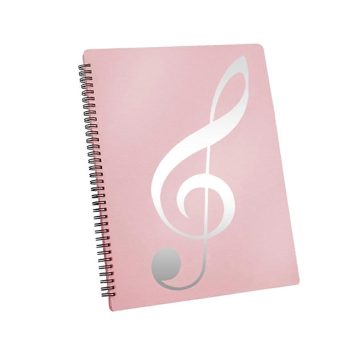 Chemise de partitions, capacit de 60 pages, partition/support, convient au format lettre A4, inscriptible et dtachable