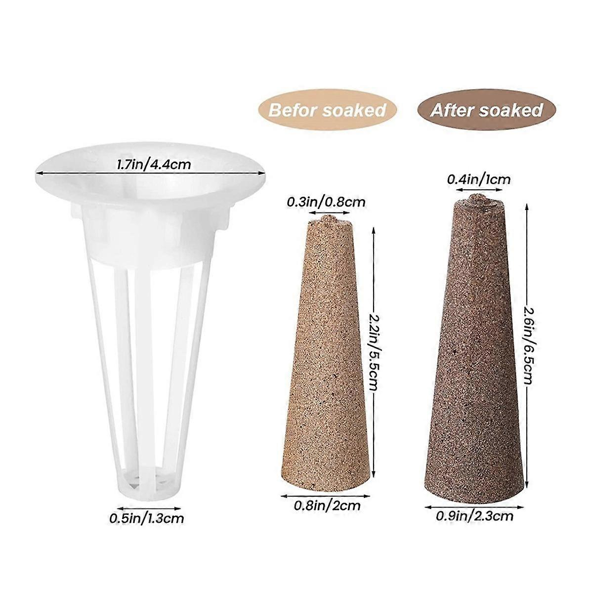 Hydroponics Planter Substrate Kit Garden Soilless Nursery System Seed Pods for Hydroponics Growing