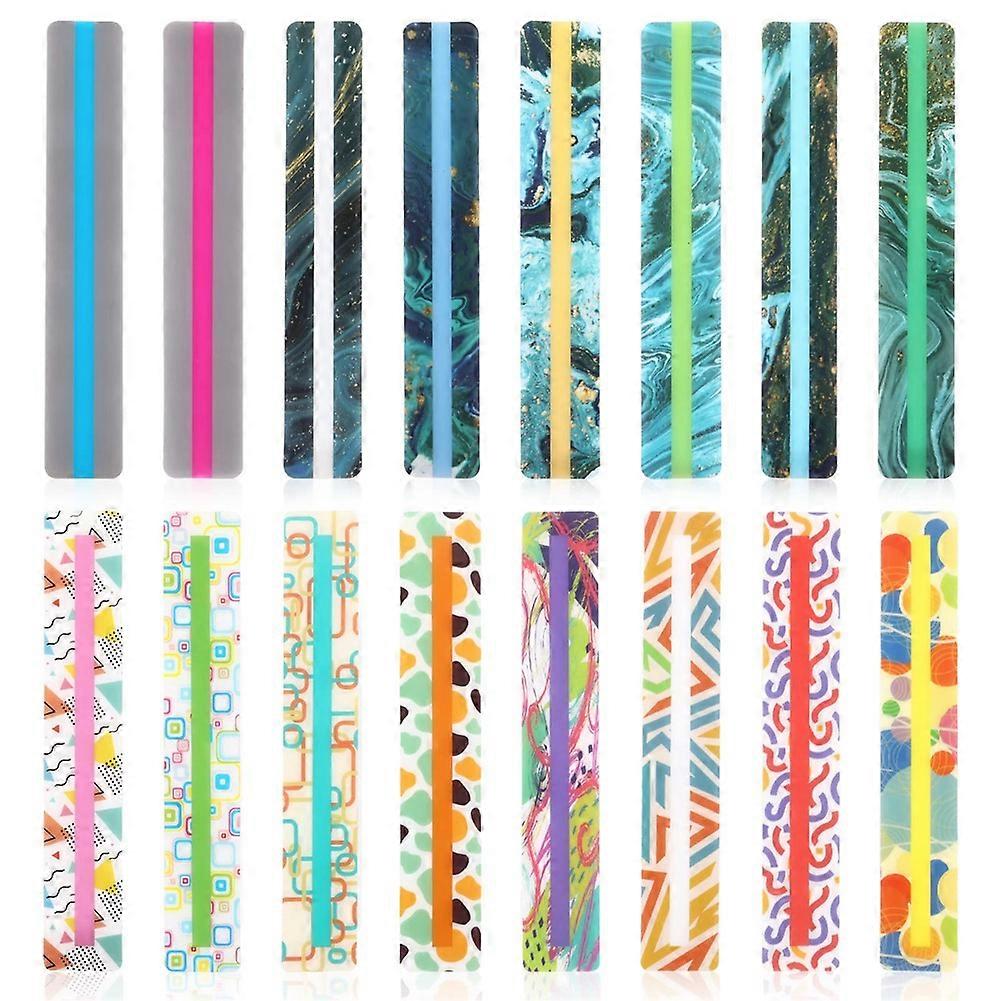 32Pcs Guided Reading Strips , Dyslexia Reading Strips Highlighter Dyslexia Reading Rulers Highlight