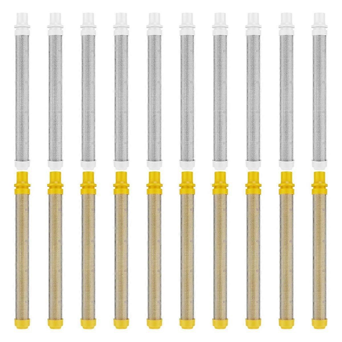 20Pcs Airless SprayGun Filter, Airless Spray Tool Filter Set 60 and 100 Mesh Universal Airless Spra