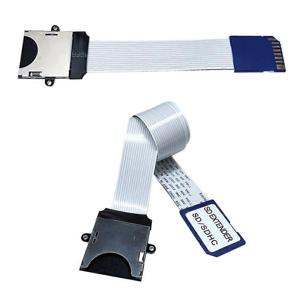 SD to SD Card Extension Cable Card Read Adapter Flexible Extender Micro SD To SD/SDHC/SDXC Memory Card Cord Linker For MP3 MP4