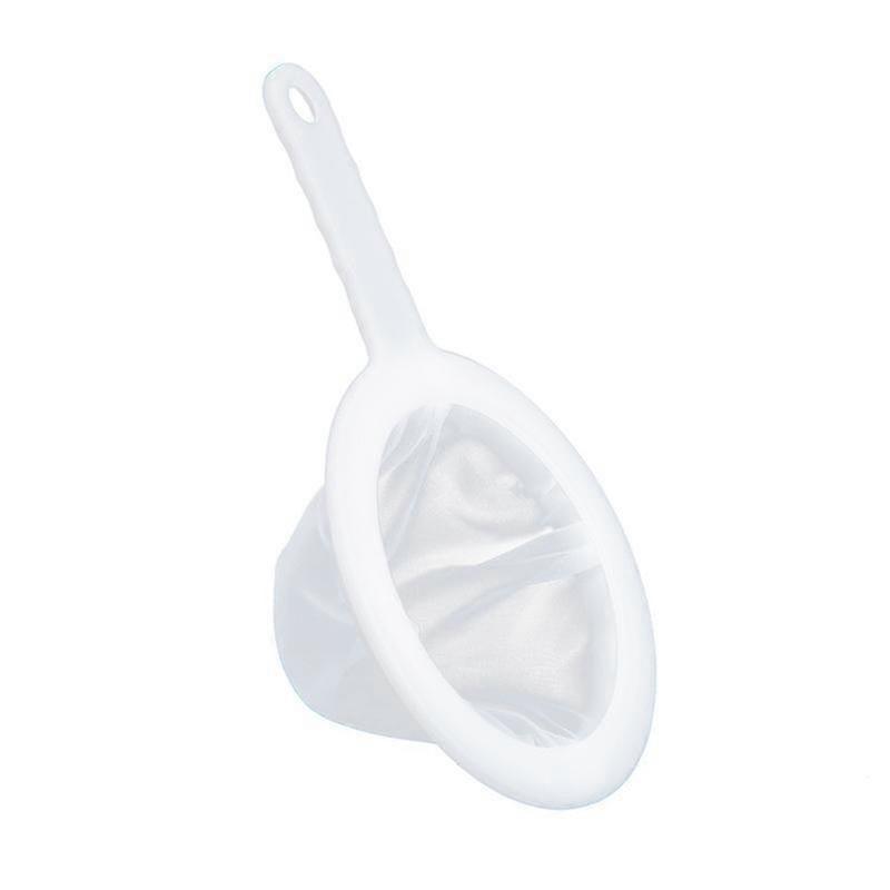 Yaju Mesh Ultra-fine Strainer Filter Spoon Reusable Kitchen Gadgets For Soy Milkwhite1pcs)