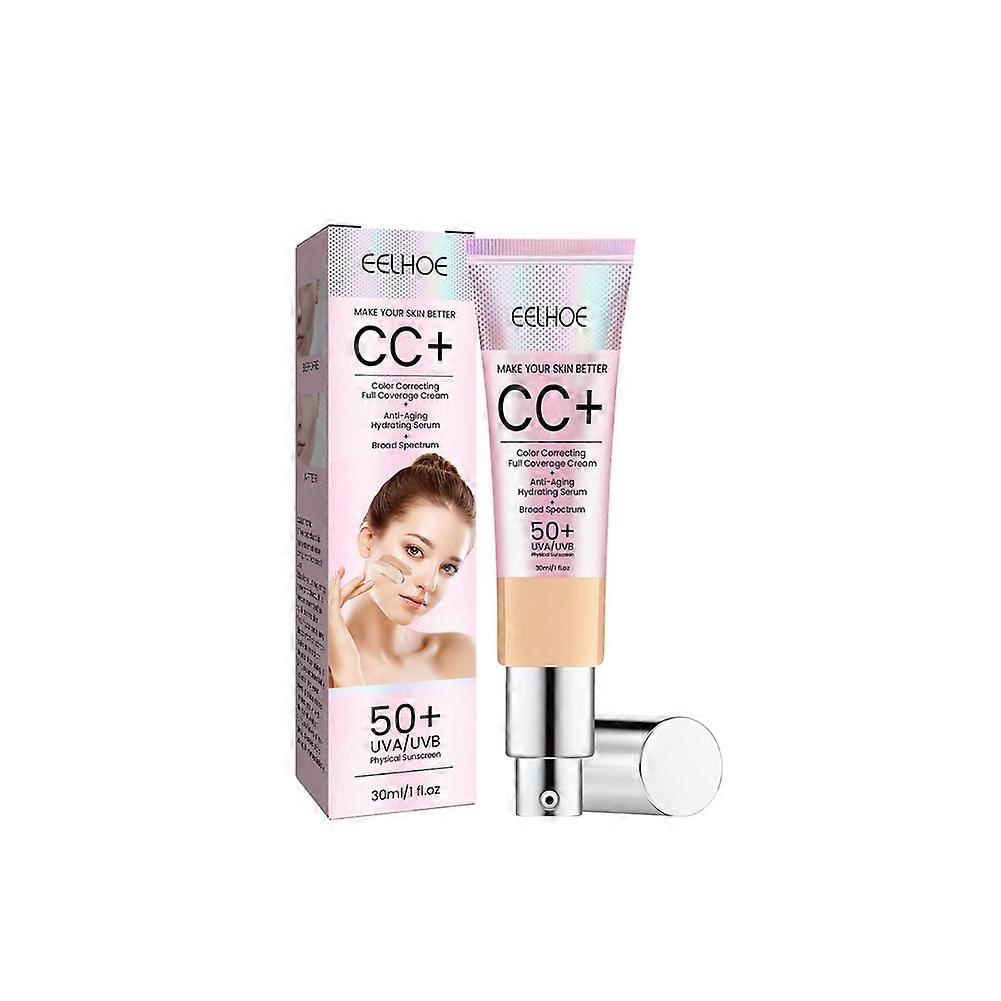 Foundation CC Cream Αδιάβροχο Concealer Πλήρης Κάλυψη Φυσικό Λάδι Λευκαντικά Καλλυντικά Μακράς Διάρκειας SPF 50 Μακιγιάζ
