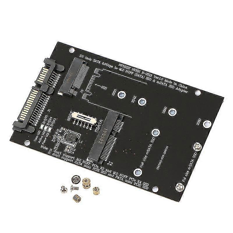 To Sata Adapter Card 7+15pin Interface Conversion For Ssd Durable