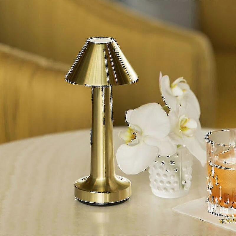 Touch Sensor Wireless Desk Lamp For Bar Bedroom Restaurant Decor